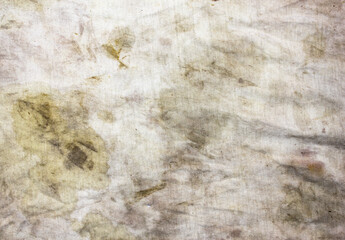 Texture of dirty soiled rag. Authentic texture of soiled dirty cotton, fabric, textile. - obrazy, fototapety, plakaty