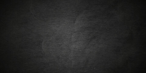 Obraz na płótnie Canvas Dark Black stone concrete grunge backdrop texture background anthracite panorama. Panorama dark grey grunge black slate background or texture.