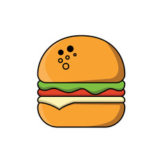 vector burger that can be used for your design