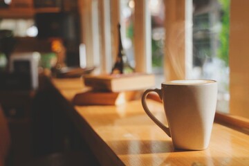 coffee in cafe