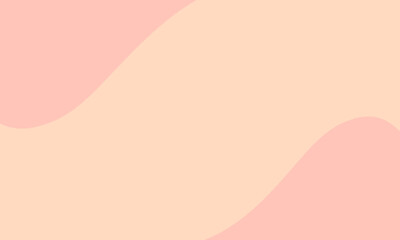 cream background with peach blob abstract