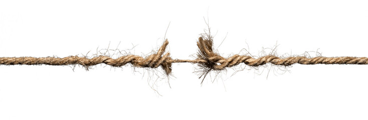 もう少しで切れそうなロープの背景テクスチャー