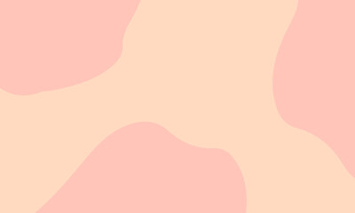 cream background with peach blob abstract