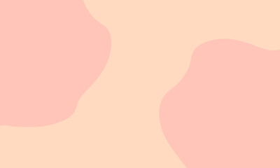cream background with peach blob abstract