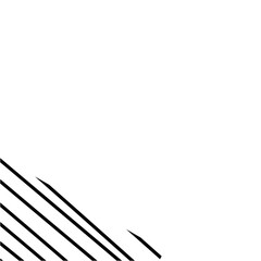 geometric minimalist memphis corner border