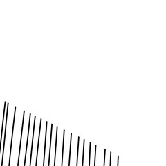 geometric minimalist memphis corner border
