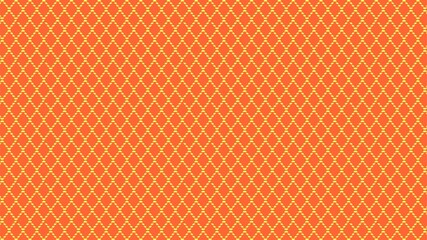 orange background with yellow dots pattern