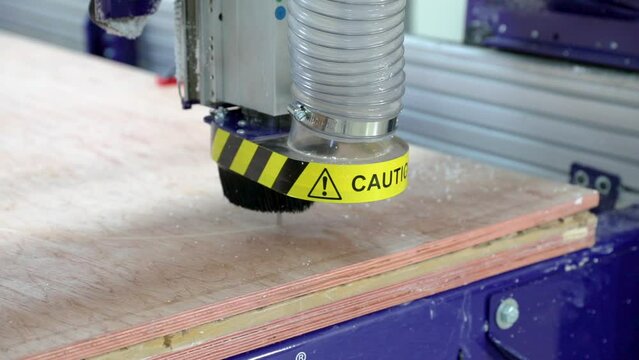 Cutting wood with CNC machine design and programming