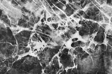 Black marble natural pattern for background, abstract natural marble black and white