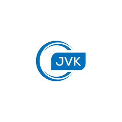 JVK letter design for logo and icon.JVK typography for technology, business and real estate brand.JVK monogram logo.