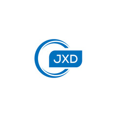 JXD letter design for logo and icon.JXD typography for technology, business and real estate brand.JXD monogram logo.