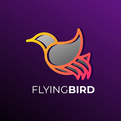 bird colorful logo design