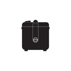 Magic com, rice cooker template icon