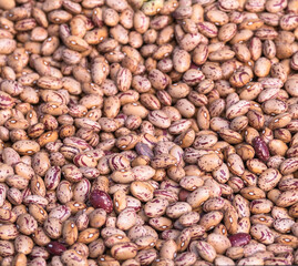 Background texture of dried kidney bean
