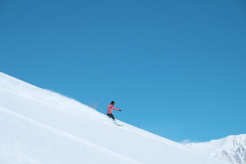 Fototapeta na wymiar スキー場の風景