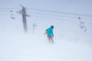 スキー場の風景