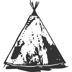 Tipi Vintage Illustration Vector © daniel pratama