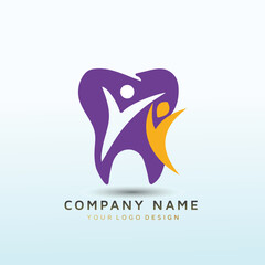 a modern dental logo page for people looking for modern luxurious dental care