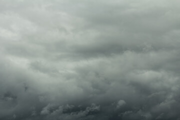 Overcast weather. Clouds before the rain.