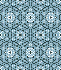 Abstract geometric pattern. A seamless background, vintage texture.