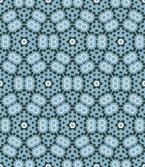 Abstract geometric pattern. A seamless background, vintage texture.