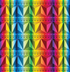 abstract colorful background with triangles