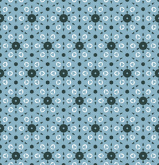 Abstract geometric pattern. A seamless background, vintage texture.