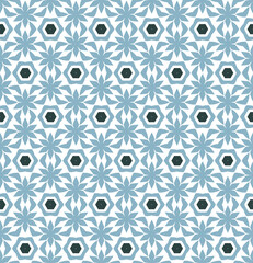 Abstract geometric pattern. A seamless background, vintage texture.