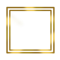 Golden frame