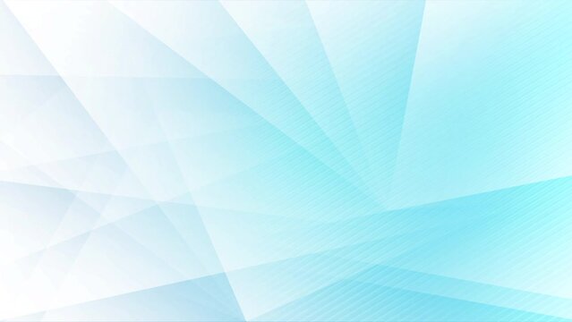 Abstract light blue creative motion background. Video animation Ultra HD 4k footage.