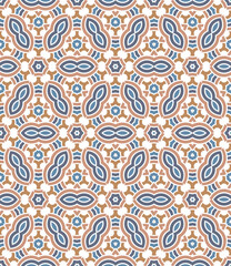 Geometric pattern. Seamless vector background. Ethnic graphic design.