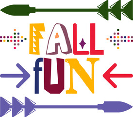 fall fun Design,Typography,Object,Geometric