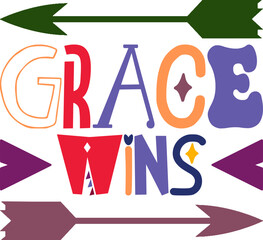 grace wins Design,Cutfiles,Design,Typography