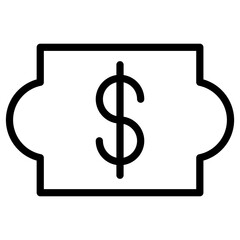 currency dollar icon