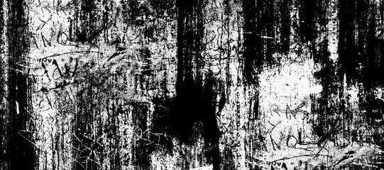 Abstract grunge futuristic lettering background. Drawing on old grungy surface	
