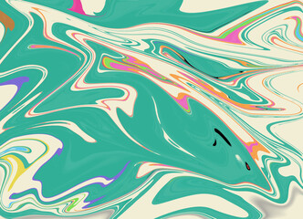 Abstract Liquify Liquid Liquified Background striped art Colorful Effect Unique Multicolor aesthetics of Swiss design seamless pattern psychedelic stripes and lines
