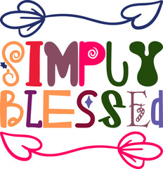 simply blessed Mug,Sublimation,Sublimation