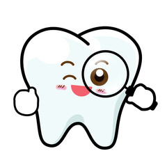 Tooth cartoon
