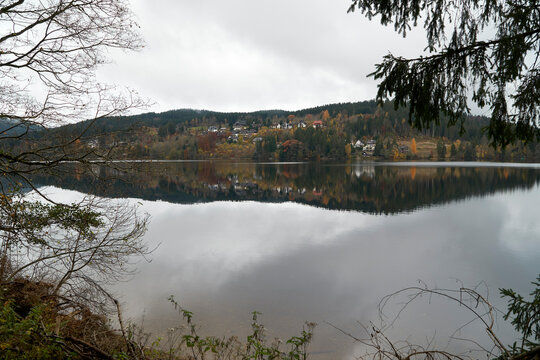 Perfect Reflection on Lake Titisee