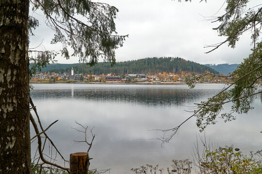 Titisee Village in Autumn