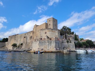 Fototapeta na wymiar Collioure mit seiner Festung