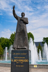 Monument to Jerzy Popieluszko, Suchowola, Podlaskie Voivodeship, Poland	
 - obrazy, fototapety, plakaty