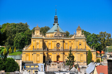 Obraz premium Basilica of the Visitation. Wambierzyce, Lower Silesian Voivodeship, Poland.