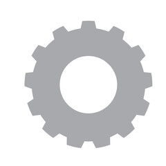 Wheel gear icon