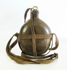 WW2  Japanese Imperial army water bottle canteen 