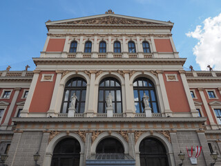 Fototapeta na wymiar Musikverein concert hall in Vienna
