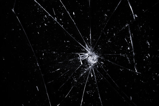 abstract broken glass for overlay textures background