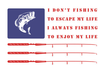 fishing quotes design