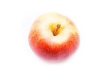 red apple isolated on white