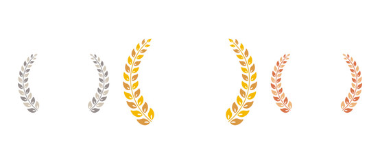 ゴールド シルバー ブロンズの月桂樹フレーム ランキング